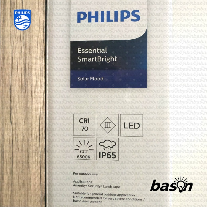 PHILIPS BVC080 LED15 Solar Floodlight - Lampu Sorot Tenaga Surya