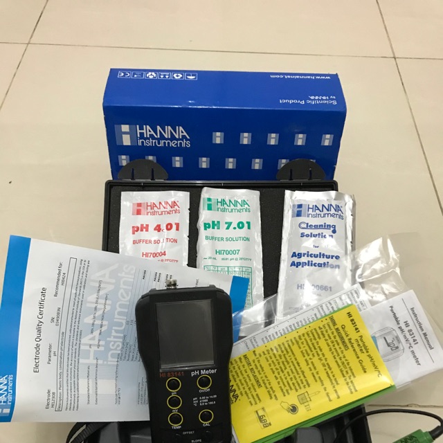 HANNA HI 83141 HANNA with Electrode and Temperature Probe