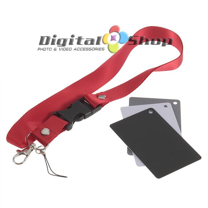 

3IN1 DIGITAL GREY CARD; WHITEBLACK18% GRAY COLOR WHITE BALANCE CARDS
