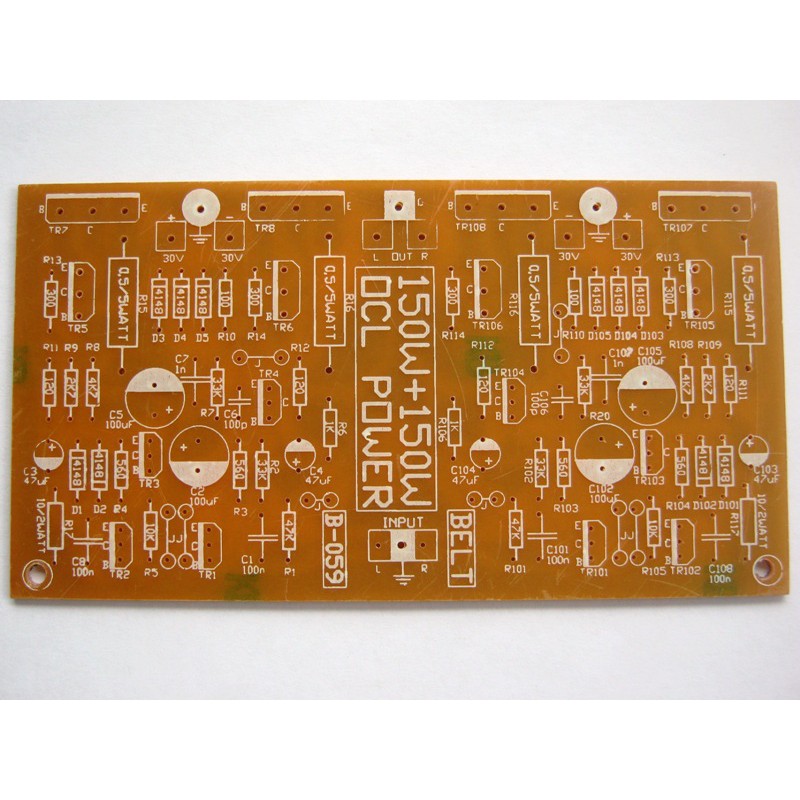 PCB 150 Watt TIP Stereo OCL Power B-059 BELT