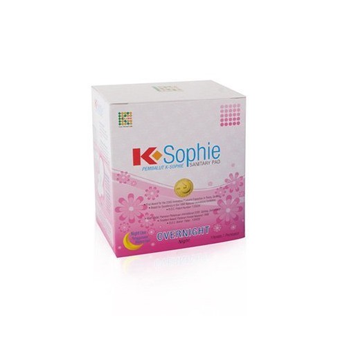 K-LINK K-Sophie Overnight / Pembalut Wanita K-LINK / (Mini Stokist Resmi K-LINK Balikpapan)