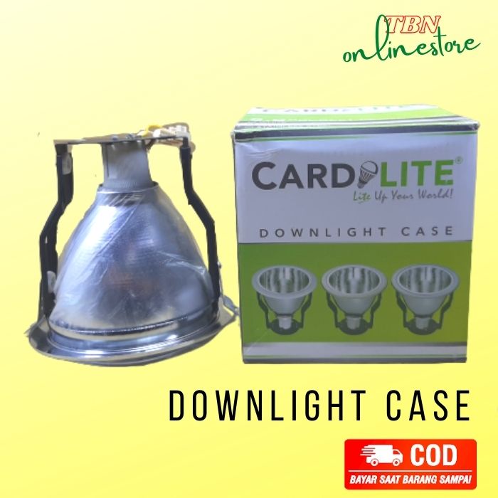 Kap Fitting Lampu Cardilite Downlight case 5 Inch Tempat 4inch 5inch