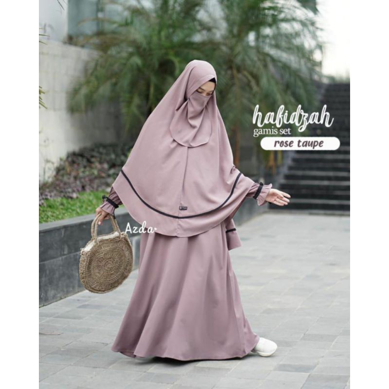 Hafidzah Set Gamis Syari by Azda Indonesia Reseller