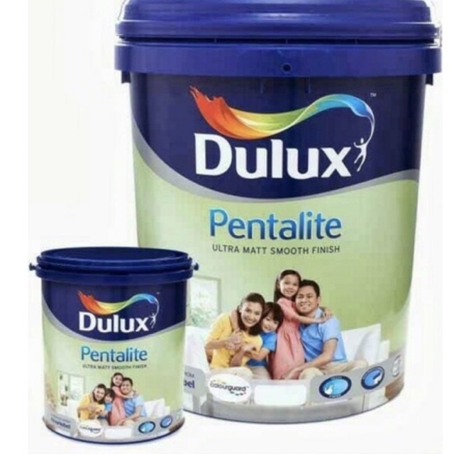 Cat Tembok Interior Dulux Pentalite 20liter - 2290 Brilliant White/ Khusus Cargo