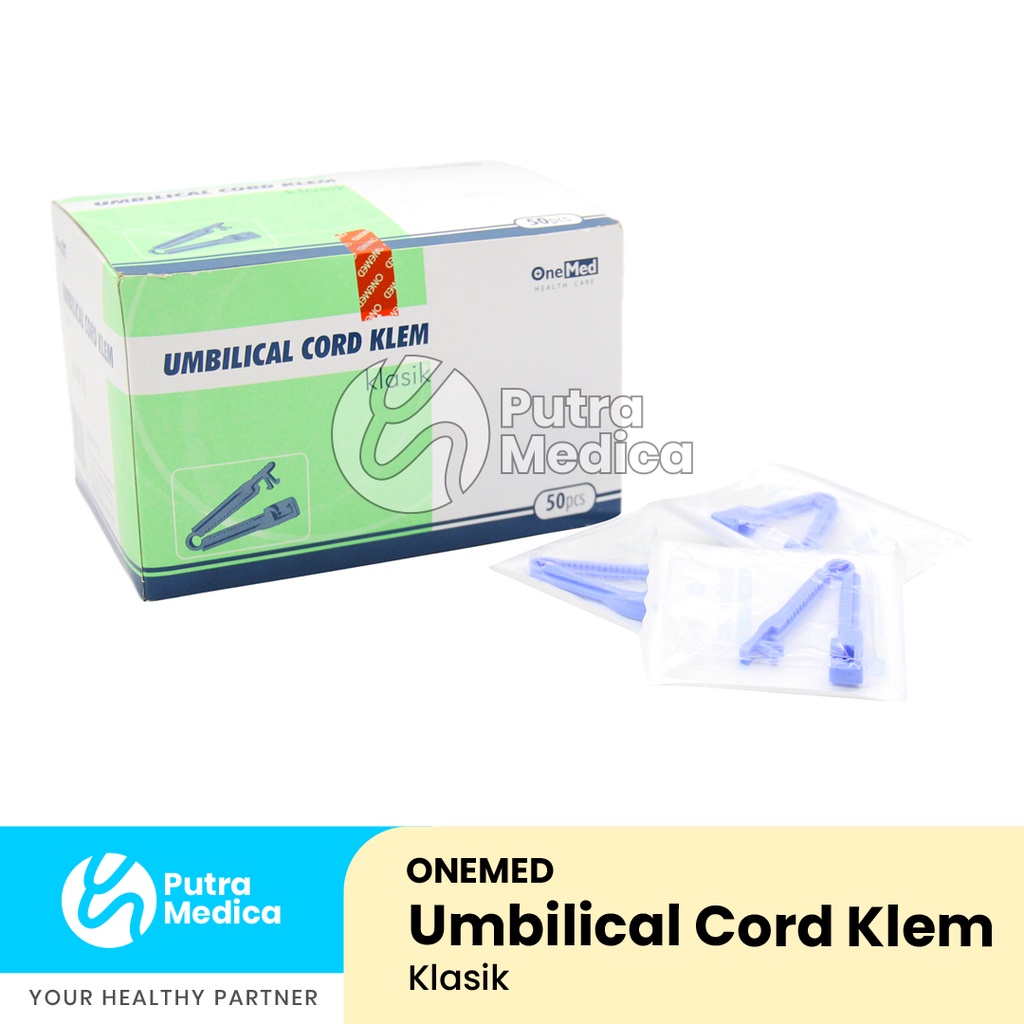 Onemed Umbilical Cord Clamp - 1 Pc / Umbilikal Klem / Penjepit Tali Pusat Pusar