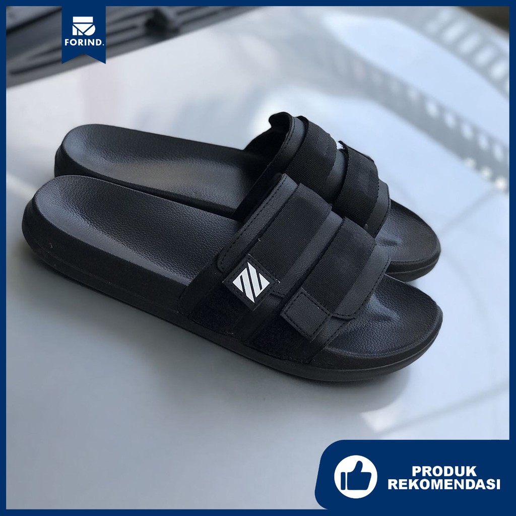 Art Five Black | Sandal Slide Simple Pria Flip Flop Ringan Slip Slop Sendal Jepit | FORIND Wearzada