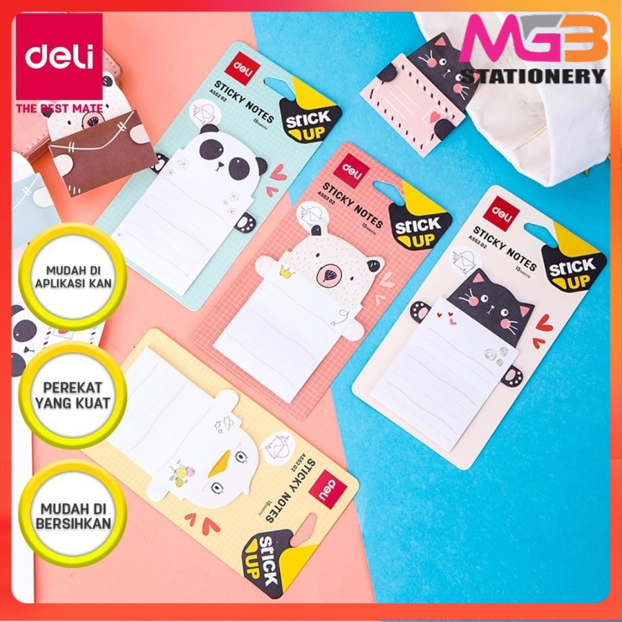 

Stickynote / Stick note DELI A55502 Animal - MGB