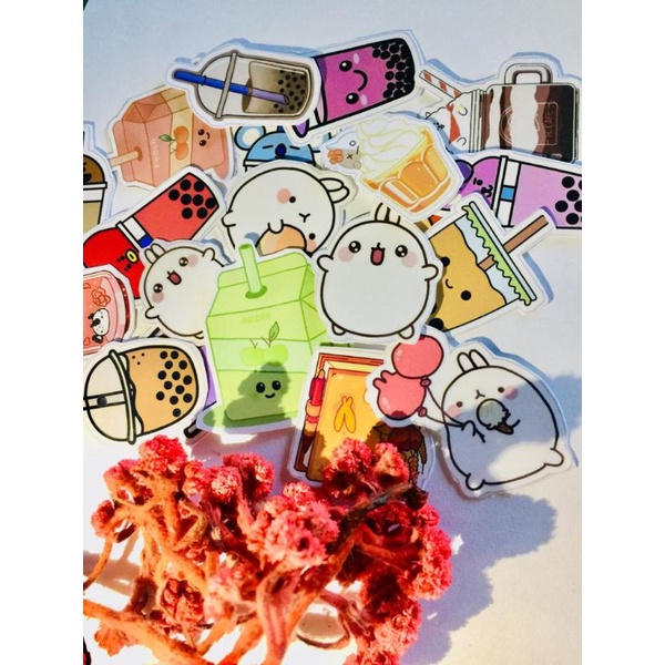 

MIN 10pcs|RANDOM| Stiker Tumblr, stiker astetic, termurah, stiker vinly, cromo, bontax murah