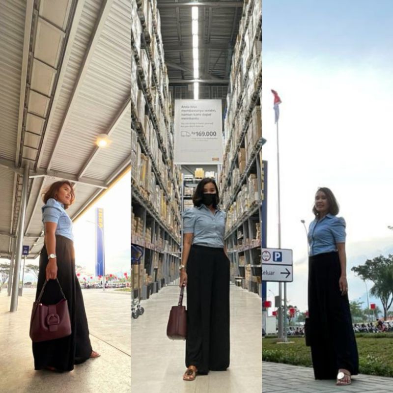 UNIQLO GU KULOT PANJANG ORIGINAL-6