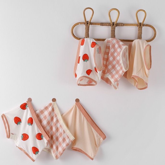 Celana Dalam Anak Perempuan Boxer Anak perempuan 1pack isi 3pcs