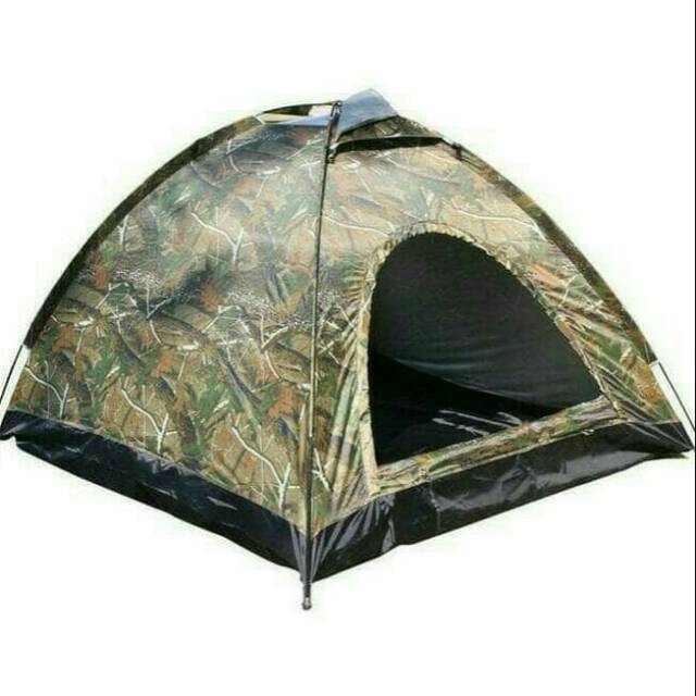 Tenda dome camping camo loreng 2/3