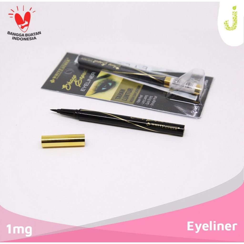 Whitesther Sharp Expert Eyeliner Water Proof / Eyeliner Spidol Water Proof