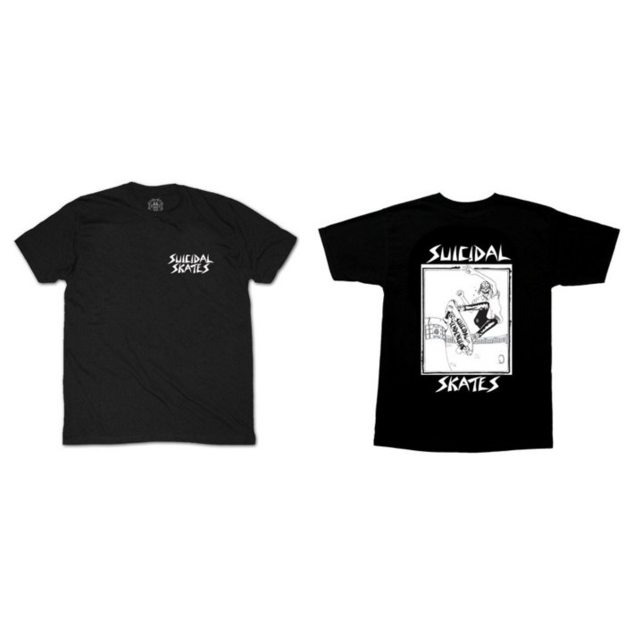 Dog Town x Suicidal Pool Skater Black Tee