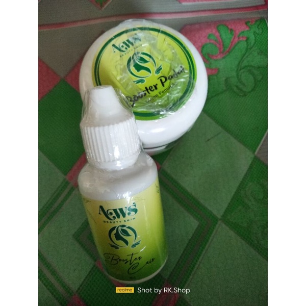 booster padat dan cair AWS Beautyskin bpom halal / agen pemutih aman