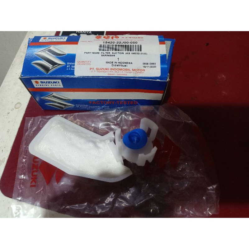 FILTER SARINGAN FUEL PUMP SUZUKI SHOOTER FILTER FUEL PUMP POMPA BENSIN Suzuki shooter smash FI ORI SGP