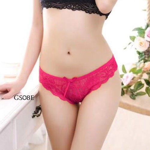 [BISA COD] CELANA DALAM WANITA G STRING SEXY UNDERWEAR WANITA FUSCHIA GS08E