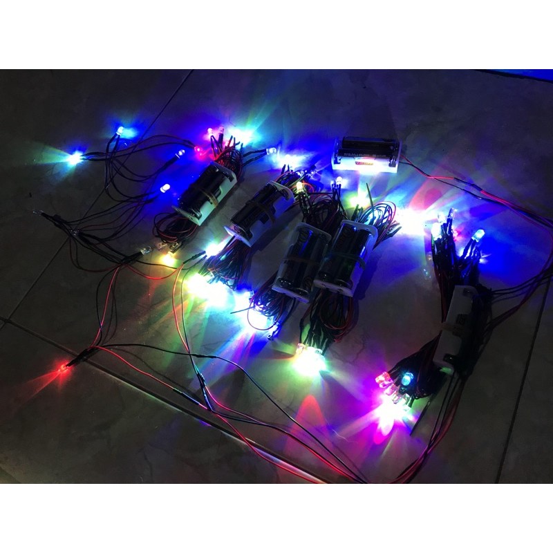 Lampu layangan LED 3 Warna RGB Sensor Cahaya