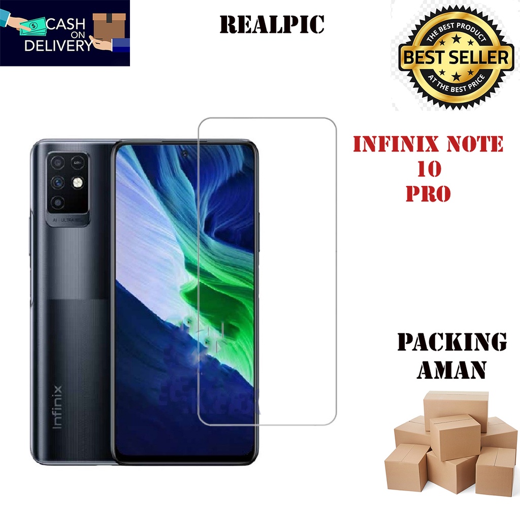 Tempered Glass Infinix Note 10 Screen Protector Anti Gores