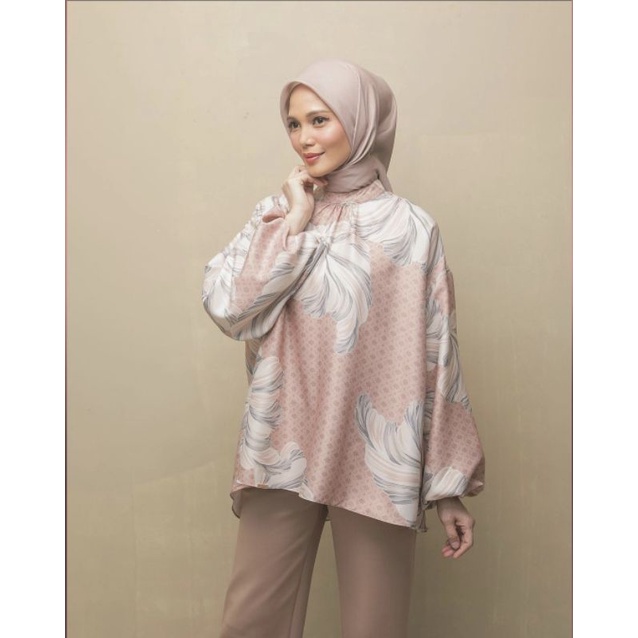 NEW Gianna Blouse Turkish Delight M-L WearingKlamby