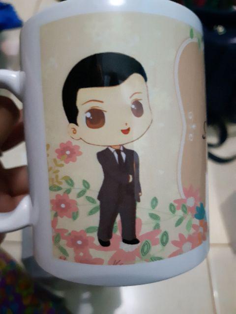 Mug Custom Plus Box Polos