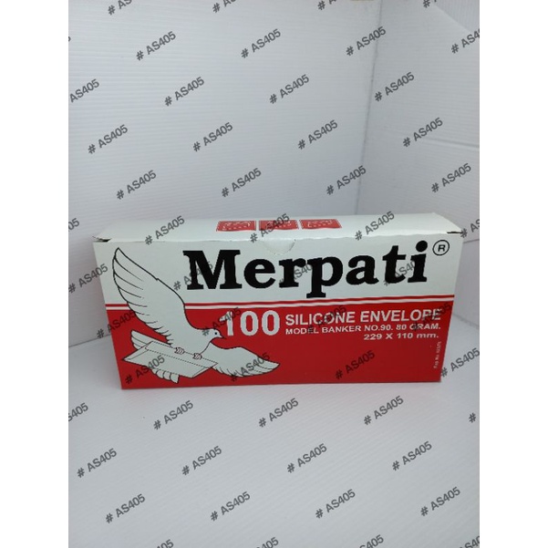 

Amplop Merpati Kabinet Panjang Silicone 90-80 (dengan lem)