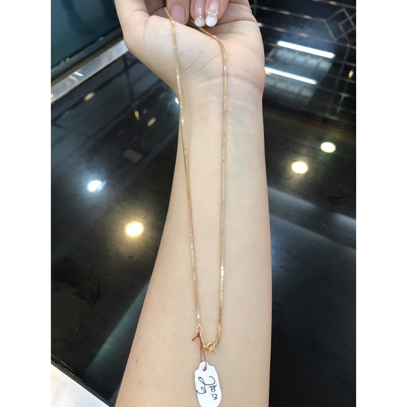 Kalung milano emas asli kadar 420