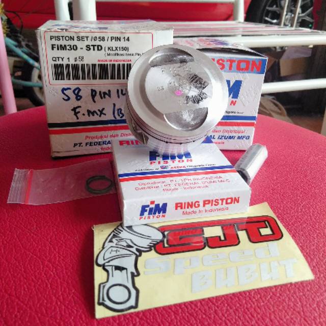 Piston fim klx std 58 mm pen14 fim30