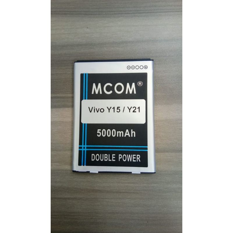Baterai M-com Vivo Y15/Y21/Y22 double power