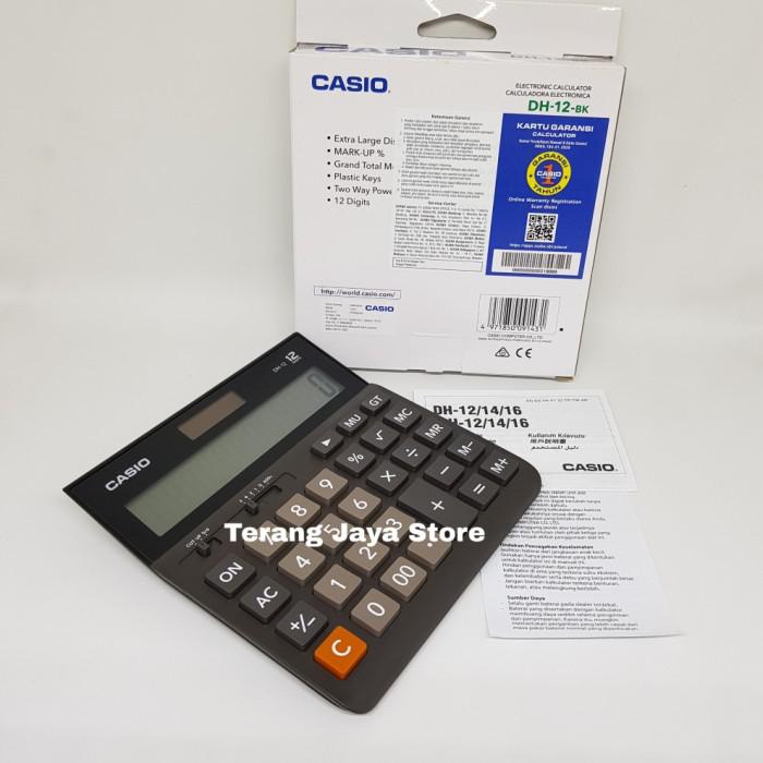 

PROMO! Kalkulator Casio DH-12 (12 Digit) Garansi Resmi 1 tahun |Kalkulator