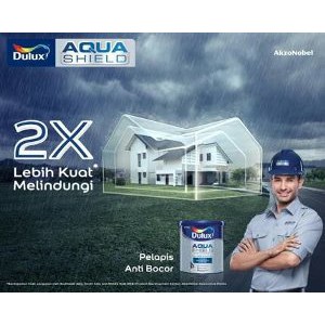 Dijual  DULUX AQUASHIELD 4KG  Limited