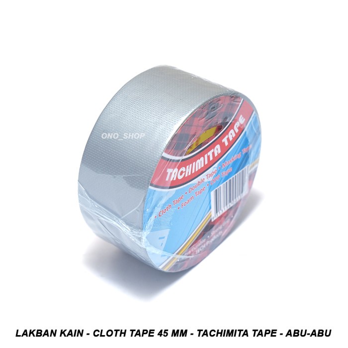 

Murah Lakban Kain - Cloth Tape 45 Mm - Tachimita Tape - Abu-Abu Bergaransi