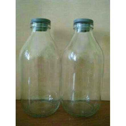 botol asi 250ml kaca beling asip tutup karet 250 ml susu bayi Kesukaan Si Kecil