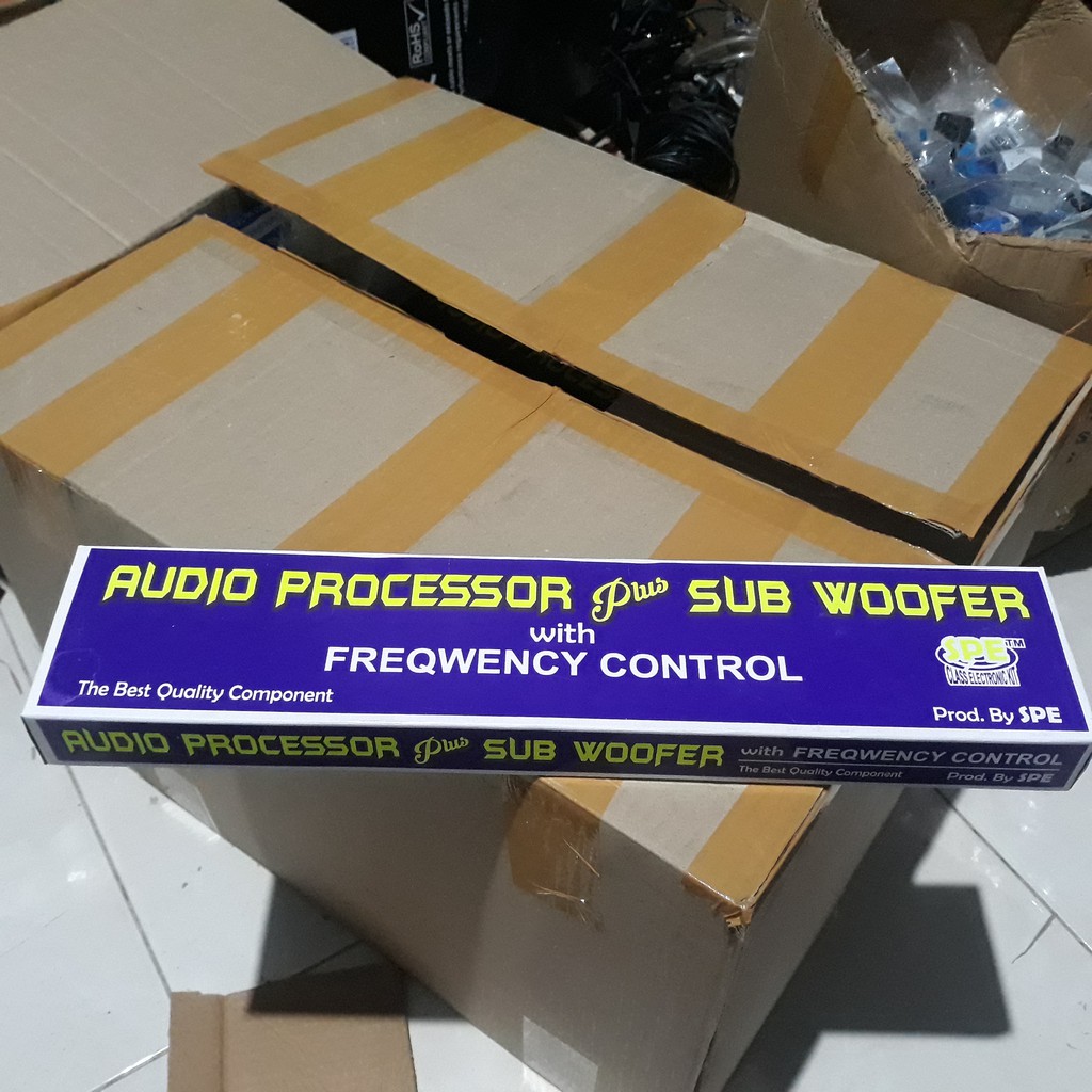 Kit audio prosesor plus subwoofer#ap sub