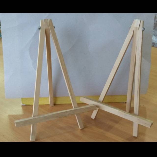 Wooden Easel Mini tinggi 31cm