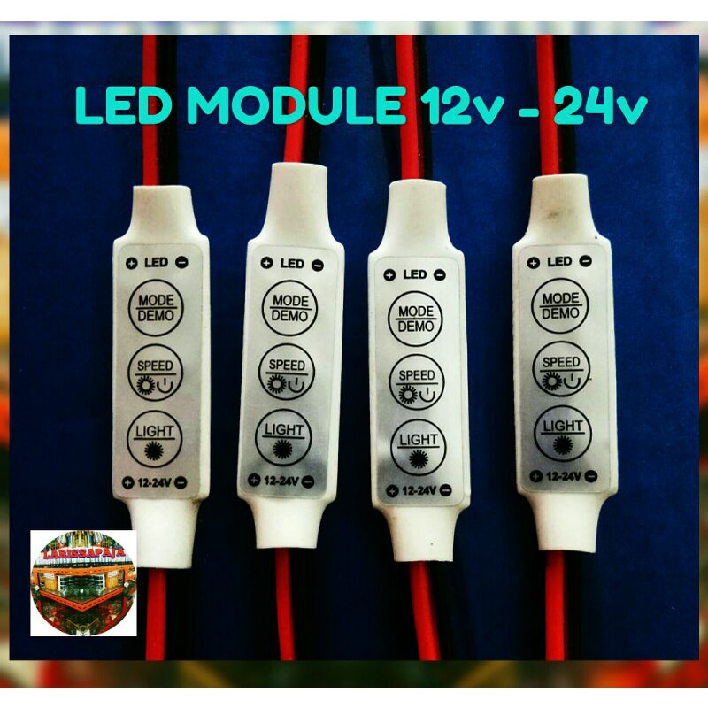 modul led 12v / 24v 6A RGB 6 mode speed - light