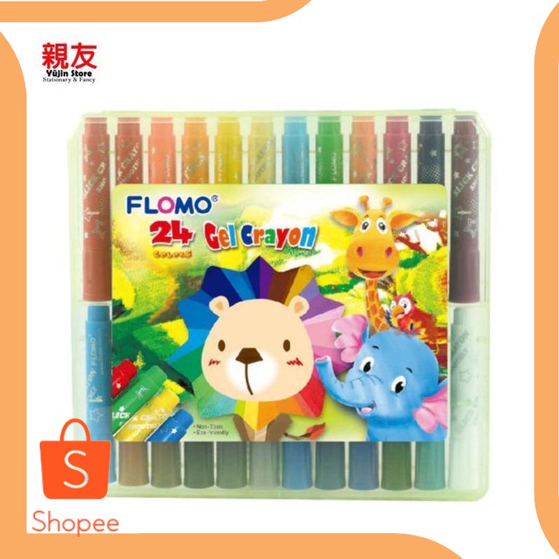 

Jual tools Flomo 24 Colors Gel Crayon 13-68724 20DEZ Berkualitas