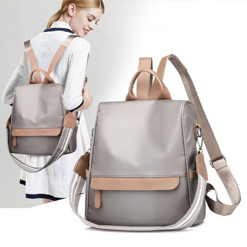 womens leather fashion backpack