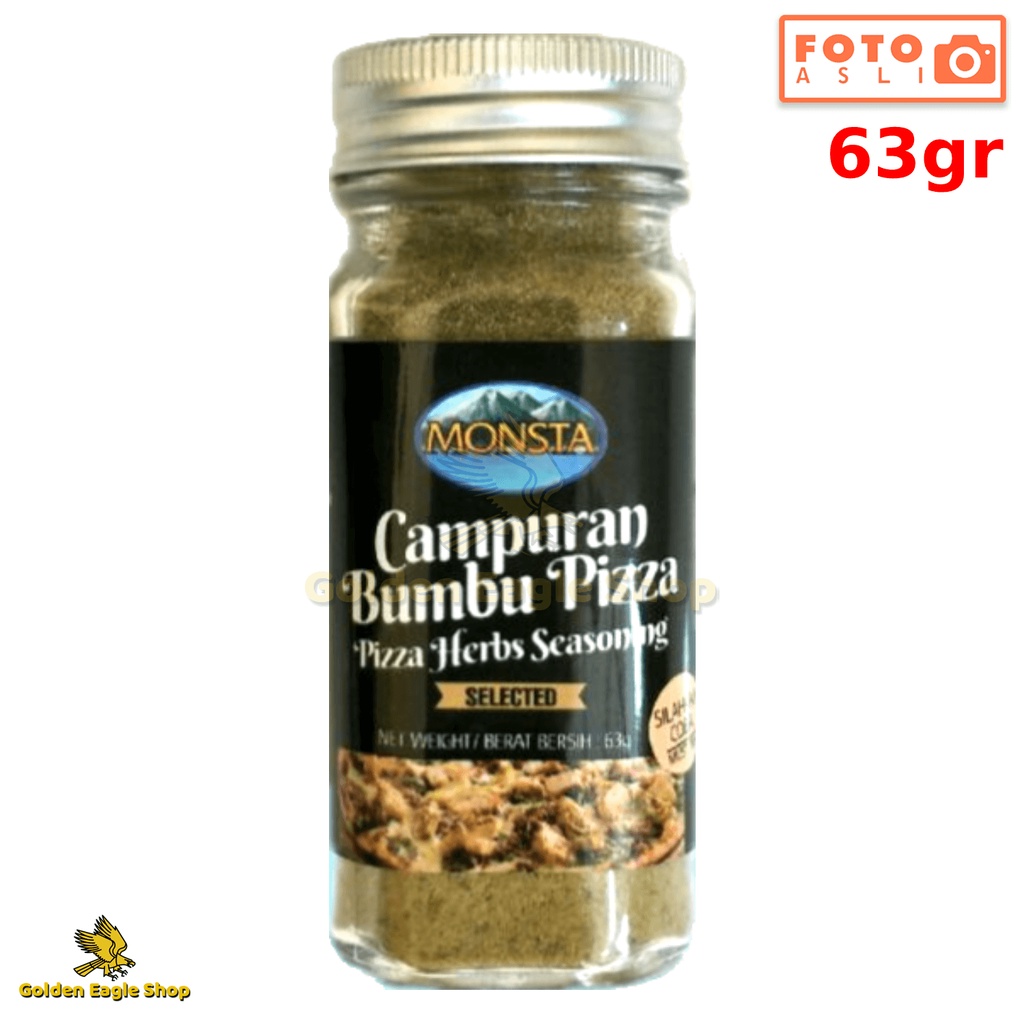 

Monsta Campuran Bumbu Pizza Herbs Seasoning 63gr