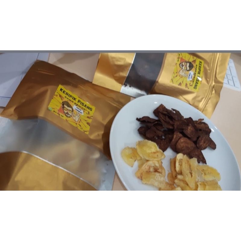 

KERIPIK PISANG KEPOK COKLAT DAN ORIGINAL 100GRAM MURAH GURIH DAN RENYAH