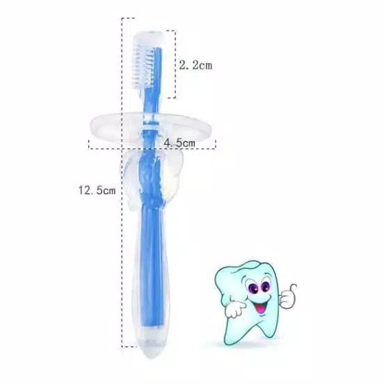 SIKAT GIGI BAYI GAGANG SILICON - FINGER TOOTH BRUSH - PEMBERSIH MULUT BAYI