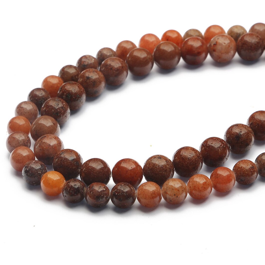 32-89 pcs Natural Purple Aventurine Batu Beads, Diameter 4/6/8/10/12mm, Diameter lubang sekitar 1mm, untuk Membuat Perhiasan DIY Strand