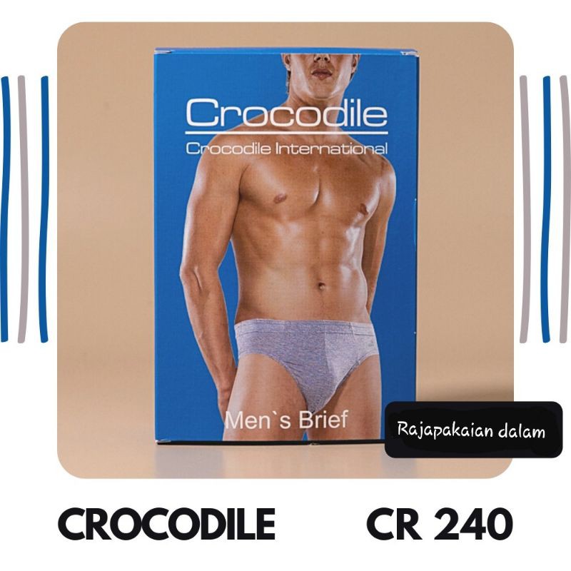 Celana dalam pria Crocodile 240 Harga 3 PCS