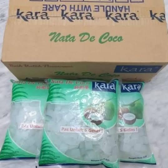 

Nata De Coco Kara 1 Dus Karton isi 6 bungkus x 1 kg / 1000gr x 6 pcs