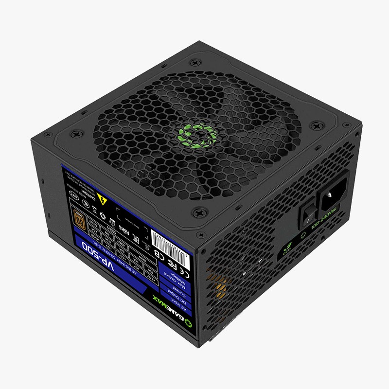 Power Supply 500W Gamemax VP-500 Value and Performance 80+ Bronze