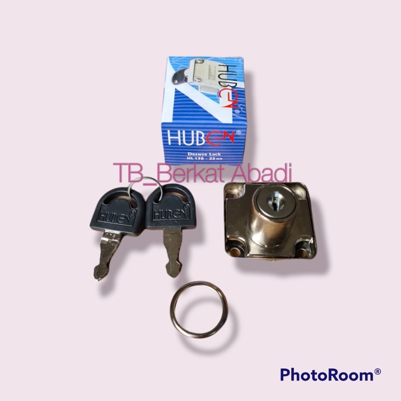 Kunci Laci Lemari Loker HUBEN HL 138-22mm