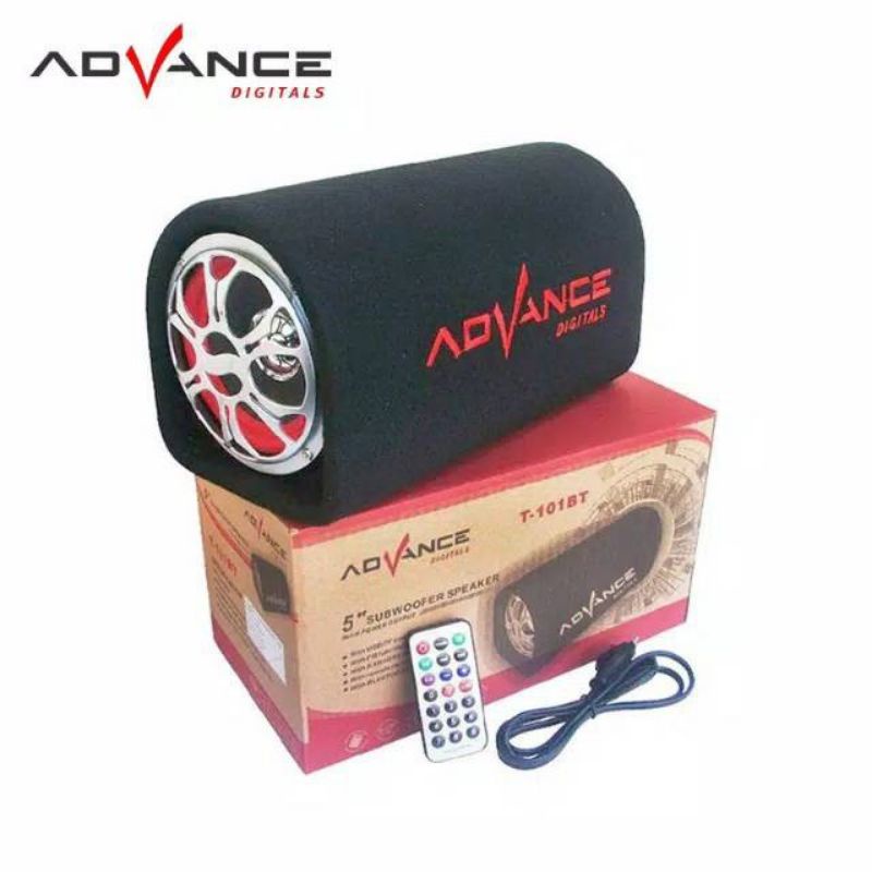 SPEAKER ADVANCE T 101 BT BLUETOOTH / SUBWOOFER SPEAKER T101BT 5INCH / SPEAKER TABUNG 5 INCH