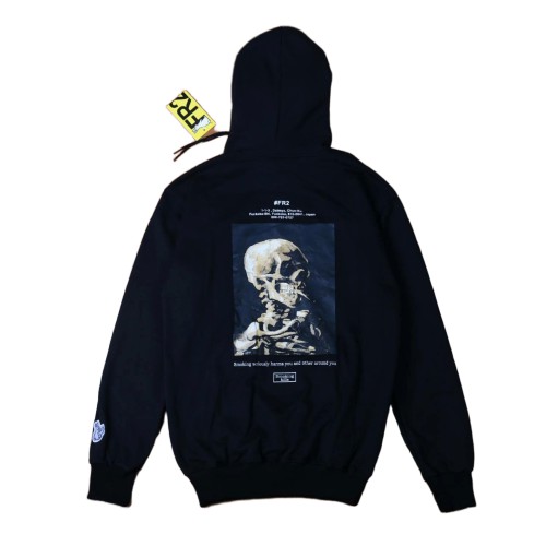 SWEATER HOODIE SMOKING KILS PREMIUM FULLCOTTON TIDAK BERBULU - HODIEE PRIA FR2