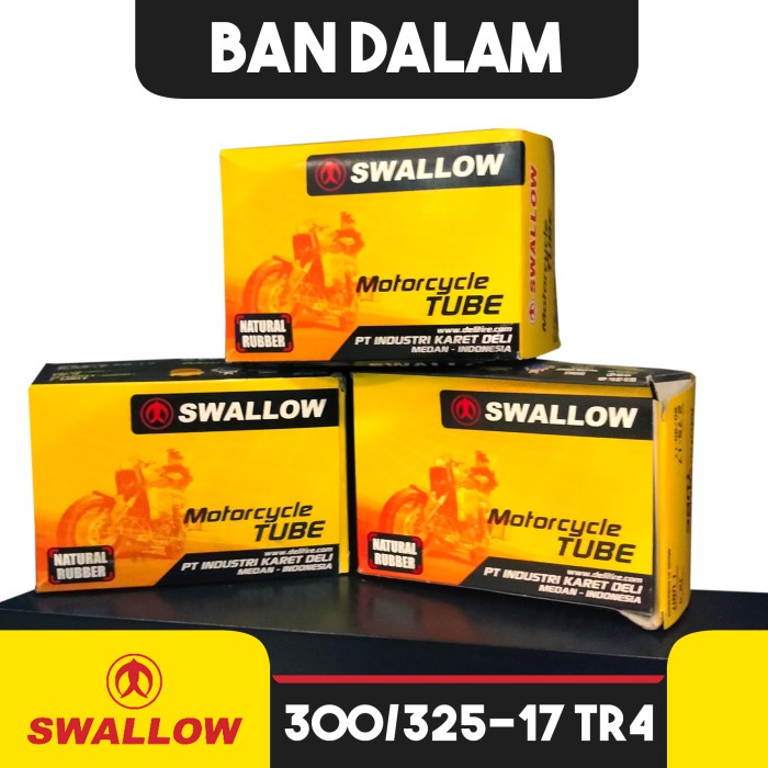 BAN DALAM MOTOR SWALLOW UKURAN 300/325 RING 17 300/325-17