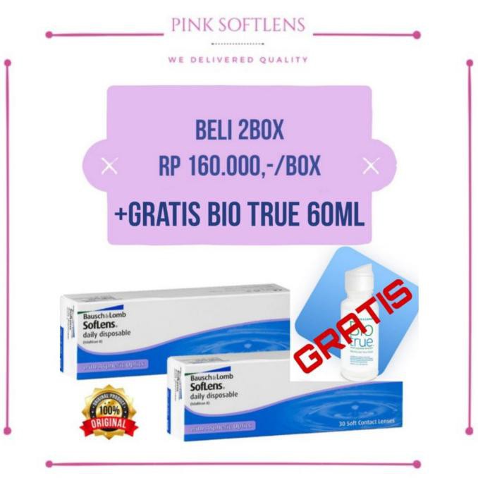 

50Ntrwx Softlens Bening Harian Bausch & Lomb Comfort Softlens Daily Box Besar 02Xrtx05