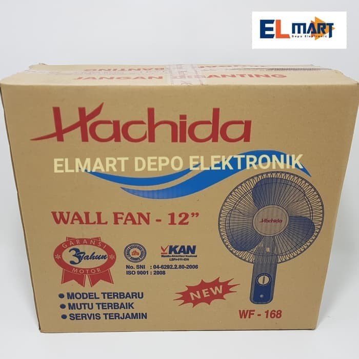 HACHIDA wall fan 12&quot; WF 168/ kipas angin tembok dinding 12 inch